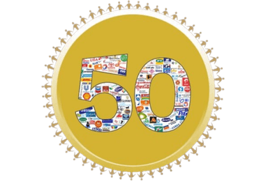 TOP 50 BRANDS NIGERIA Logo